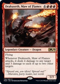 Drakuseth, Maw of Flames [Promo Pack: Core Set 2020]