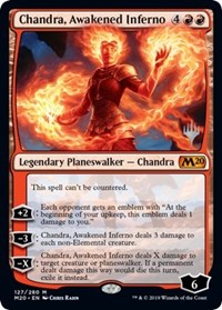Chandra, Awakened Inferno [Promo Pack: Core Set 2020]