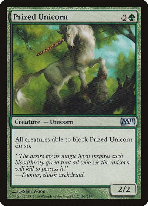 Prized Unicorn [Magic 2011], MTG Single - Gamers Grove