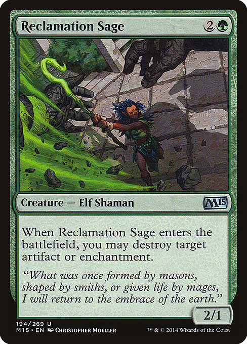 Reclamation Sage [Magic 2015], MTG Single - Gamers Grove