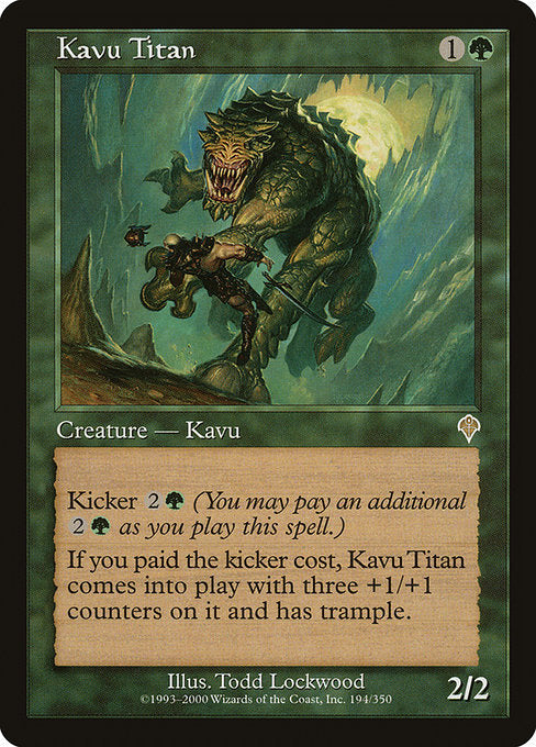 Kavu Titan [Invasion], MTG Single - Gamers Grove