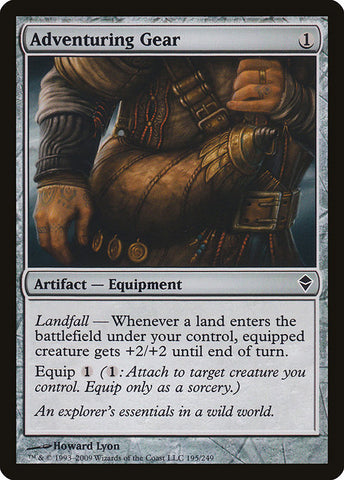 Adventuring Gear [Zendikar], MTG Single - Gamers Grove