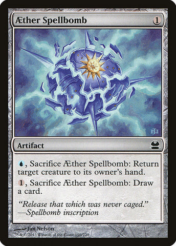 Aether Spellbomb [Modern Masters], MTG Single - Gamers Grove