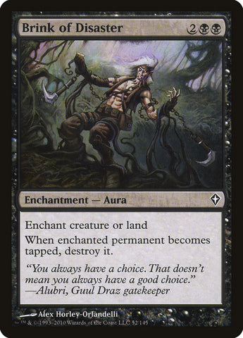 Brink of Disaster [Worldwake], MTG Single - Gamers Grove