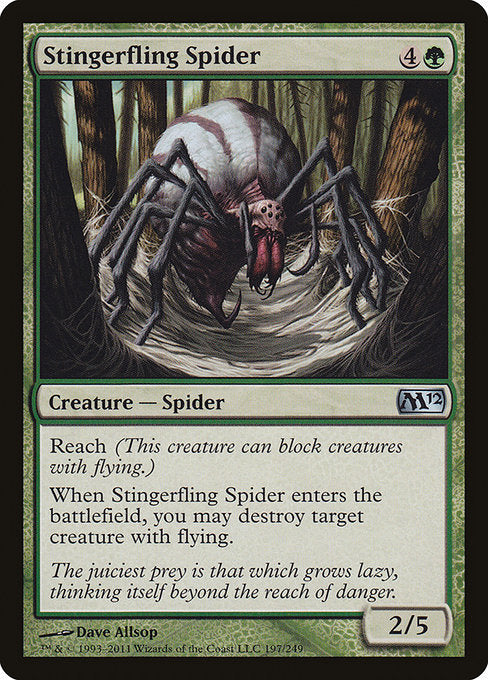 Stingerfling Spider [Magic 2012], MTG Single - Gamers Grove