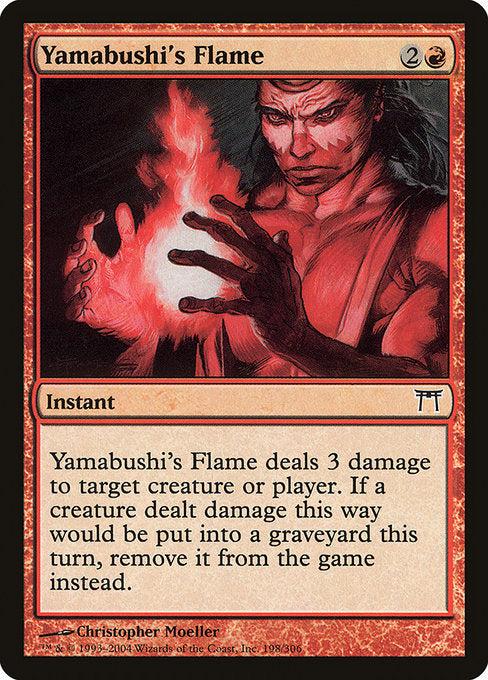 Yamabushi's Flame [Champions of Kamigawa], MTG Single - Gamers Grove