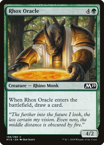Rhox Oracle [Core Set 2019], MTG Single - Gamers Grove