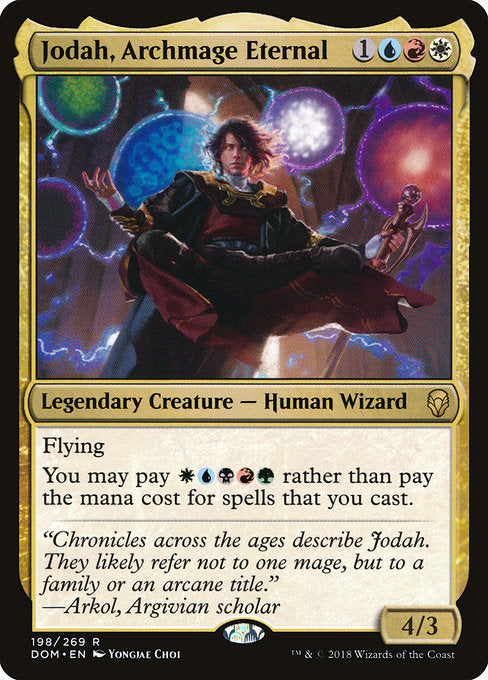 Jodah, Archmage Eternal [Dominaria], MTG Single - Gamers Grove