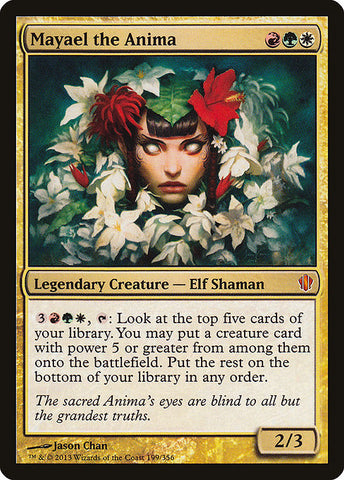 Mayael the Anima [Commander 2013], MTG Single - Gamers Grove