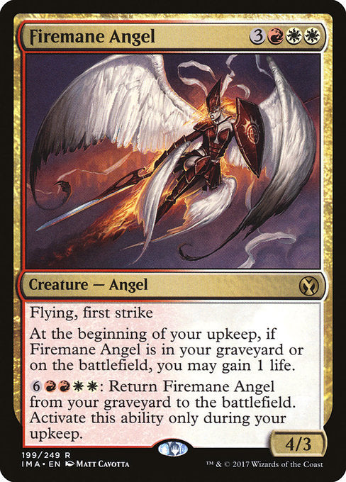 Firemane Angel [Iconic Masters], MTG Single - Gamers Grove