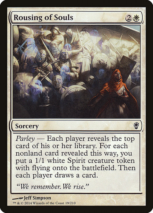 Rousing of Souls [Conspiracy], MTG Single - Gamers Grove