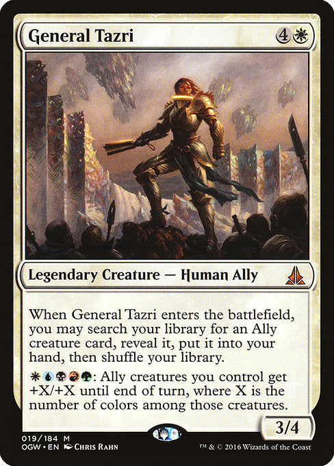 General Tazri [Oath of the Gatewatch], MTG Single - Gamers Grove