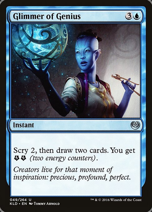 Glimmer of Genius [Kaladesh], MTG Single - Gamers Grove