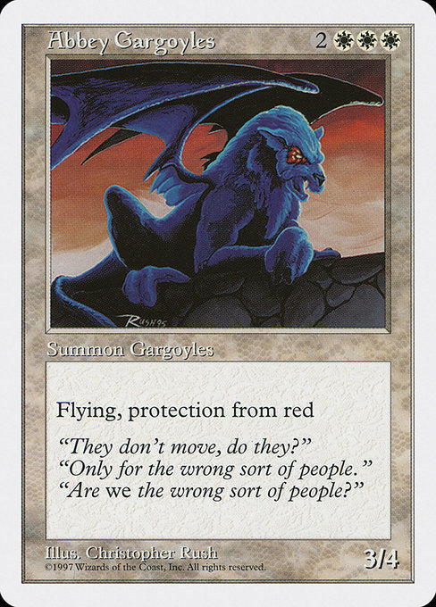 Abbey Gargoyles [Fifth Edition], MTG Single - Gamers Grove