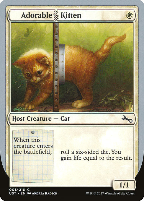 Adorable Kitten [Unstable], MTG Single - Gamers Grove