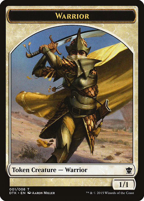 Warrior [Dragons of Tarkir Tokens]
