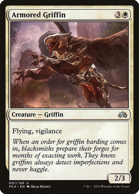 Armored Griffin [Planechase Anthology], MTG Single - Gamers Grove