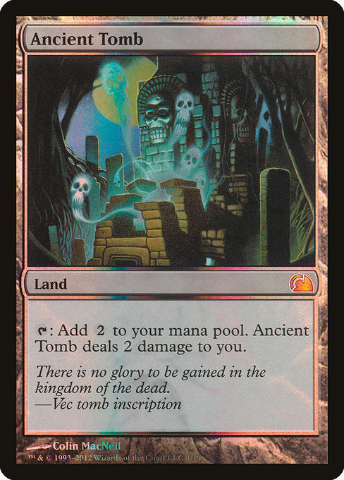 Ancient Tomb [From the Vault: Realms], MTG Single - Gamers Grove
