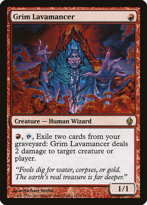 Grim Lavamancer [Premium Deck Series: Fire and Lightning], MTG Single - Gamers Grove