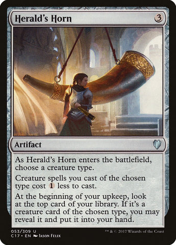 Herald's Horn [Commander 2017], MTG Single - Gamers Grove