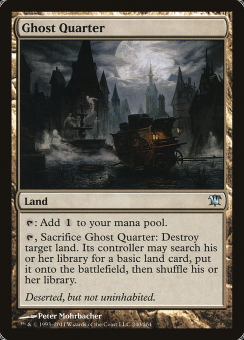 Ghost Quarter [Innistrad], MTG Single - Gamers Grove