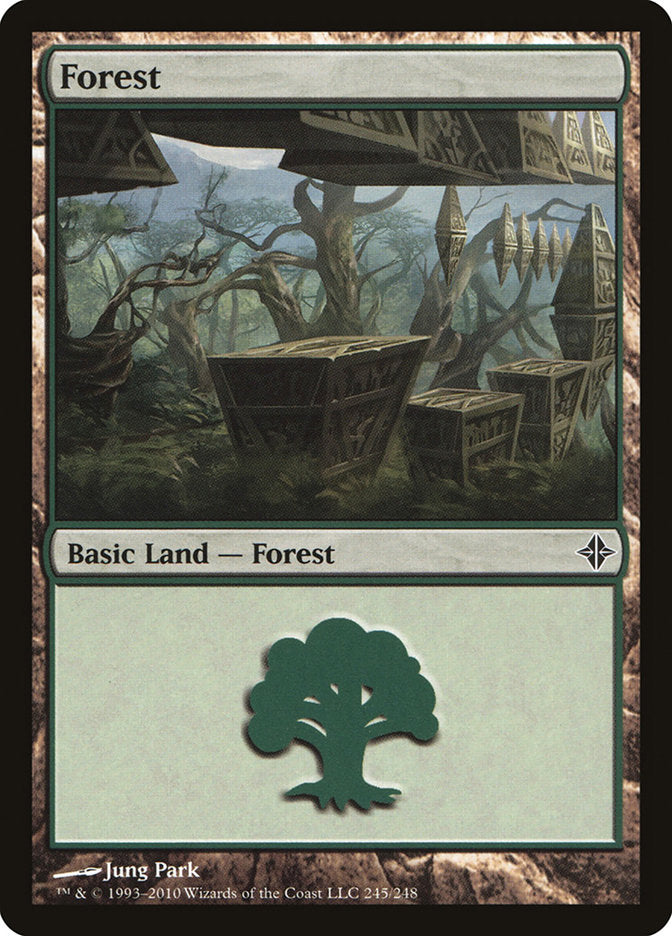 Forest (245) [Rise of the Eldrazi], MTG Single - Gamers Grove