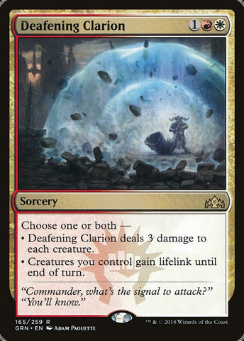 Deafening Clarion [Guilds of Ravnica], MTG Single - Gamers Grove