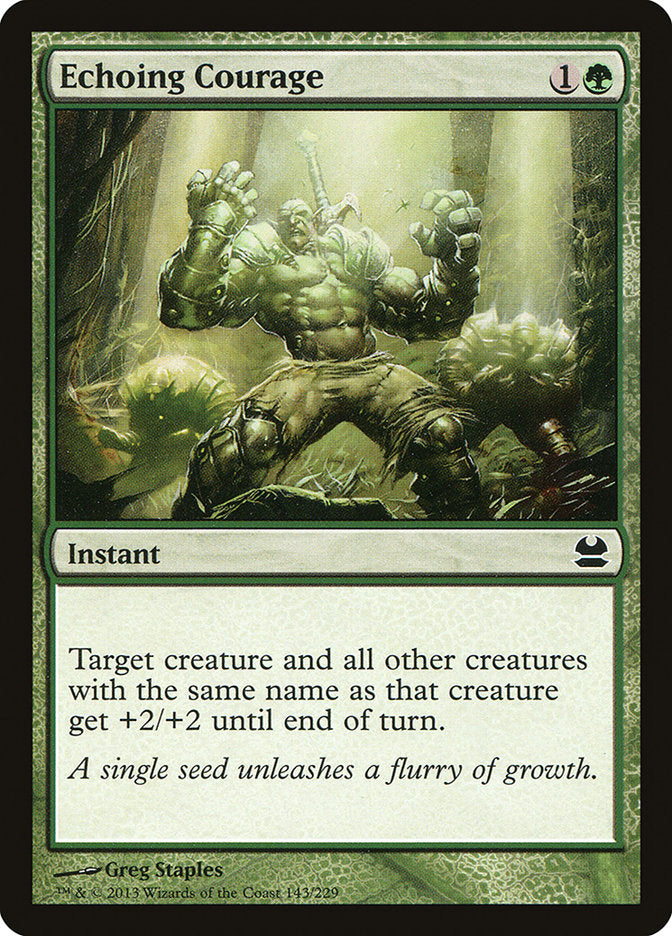 Echoing Courage [Modern Masters], MTG Single - Gamers Grove