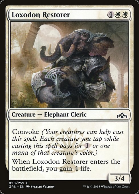 Loxodon Restorer [Guilds of Ravnica], MTG Single - Gamers Grove