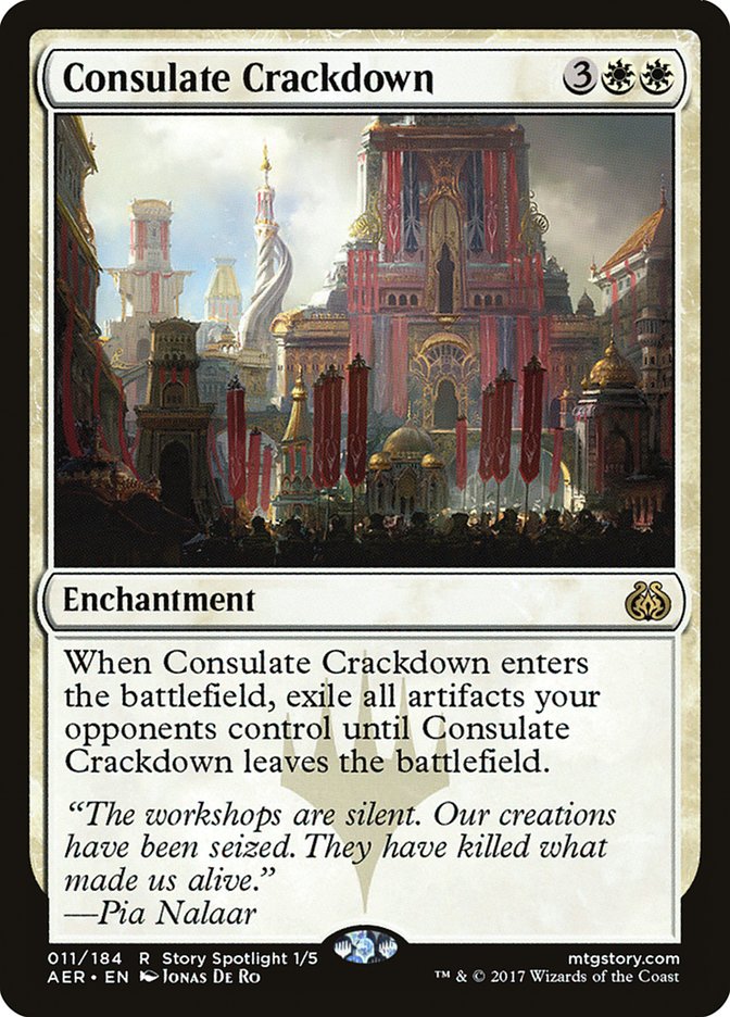Consulate Crackdown [Aether Revolt], MTG Single - Gamers Grove