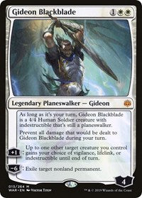 Gideon Blackblade [Promo Pack: Throne of Eldraine]