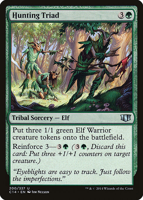 Hunting Triad [Commander 2014], MTG Single - Gamers Grove