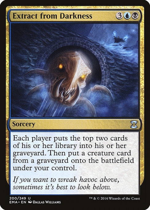 Extract from Darkness [Eternal Masters], MTG Single - Gamers Grove