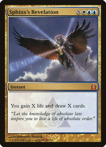 Sphinx's Revelation [Return to Ravnica], MTG Single - Gamers Grove