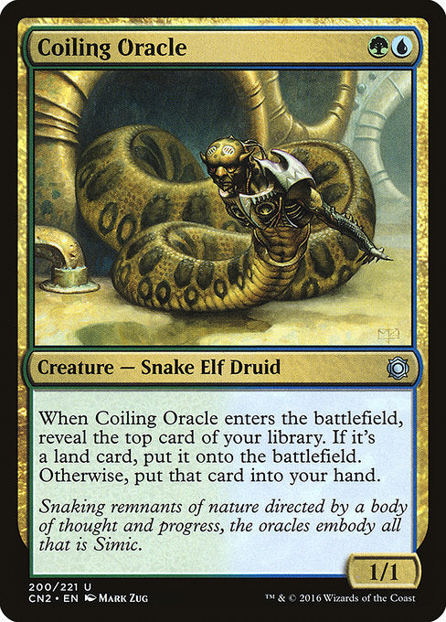 Coiling Oracle [Conspiracy: Take the Crown], MTG Single - Gamers Grove