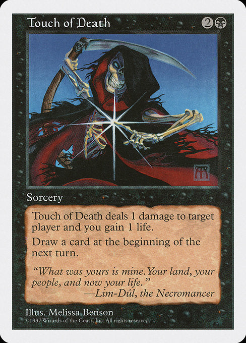 Touch of Death [Fifth Edition], MTG Single - Gamers Grove