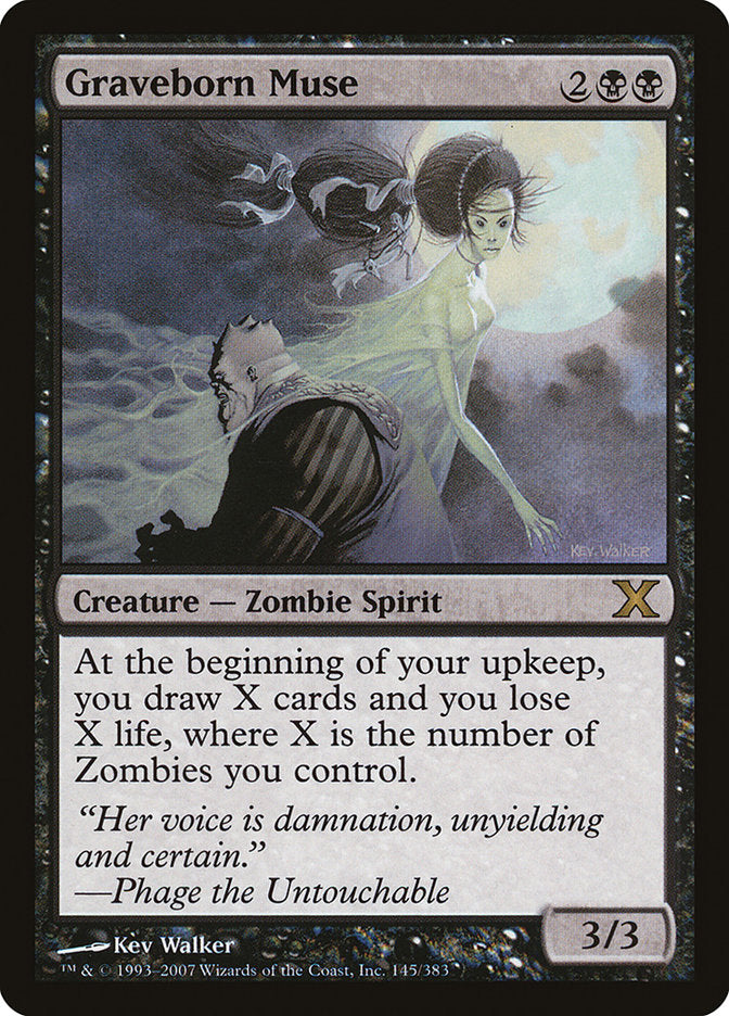 Graveborn Muse [Tenth Edition], MTG Single - Gamers Grove