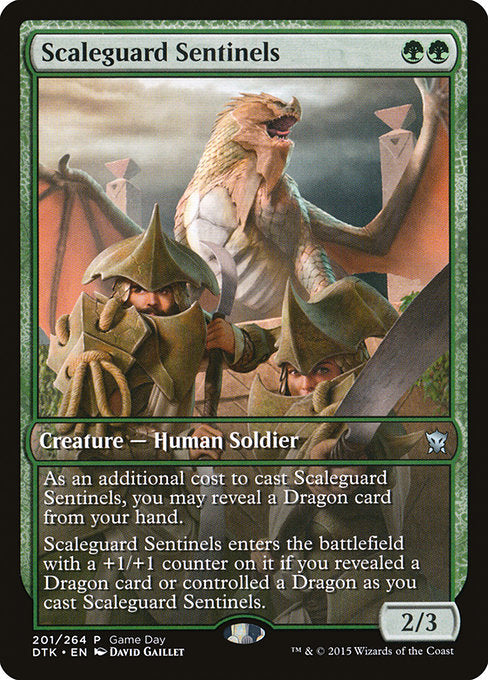 Scaleguard Sentinels [Dragons of Tarkir Promos]