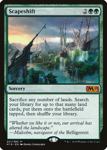Scapeshift [Core Set 2019], MTG Single - Gamers Grove