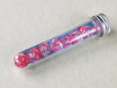 Lab Dice: Gemini Clear-Pink and White 7-Die Set