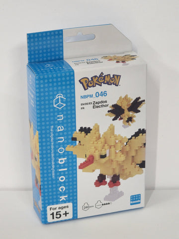 Pokemon Nanoblock Series - Zapdos