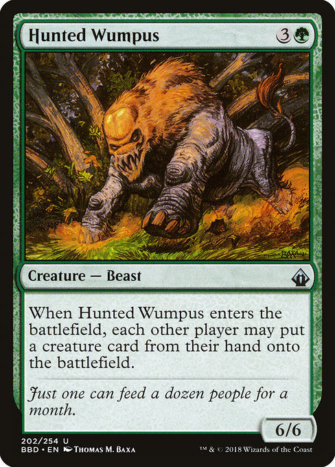 Hunted Wumpus [Battlebond], MTG Single - Gamers Grove