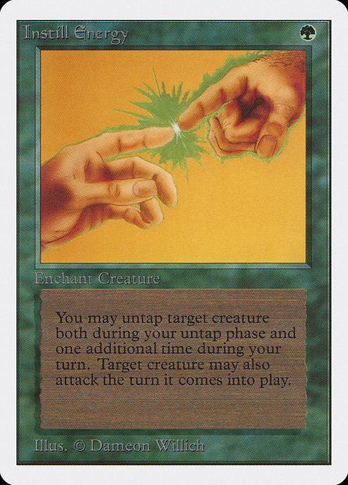 Instill Energy [Unlimited Edition], MTG Single - Gamers Grove