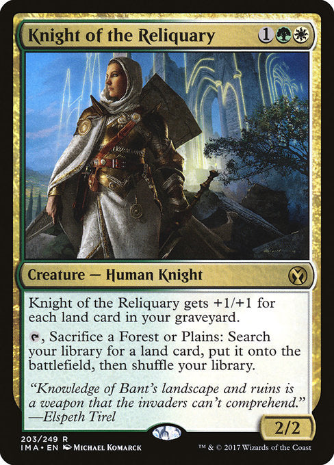 Knight of the Reliquary [Iconic Masters], MTG Single - Gamers Grove