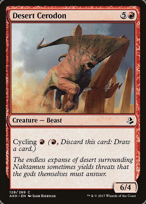 Desert Cerodon [Amonkhet], MTG Single - Gamers Grove