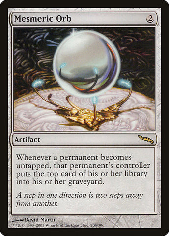 Mesmeric Orb [Mirrodin], MTG Single - Gamers Grove