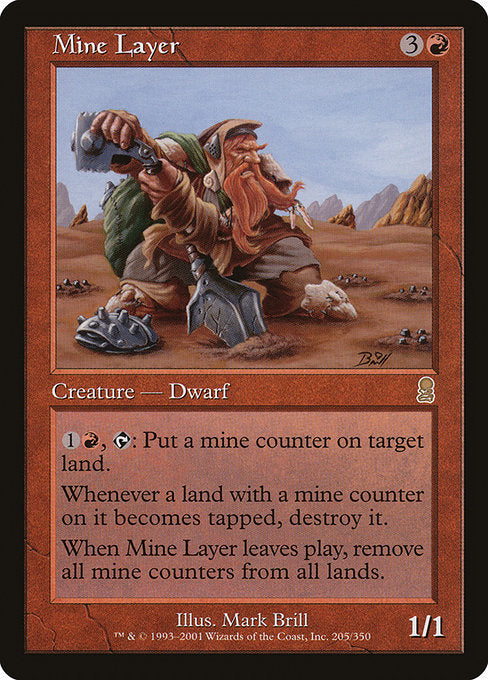 Mine Layer [Odyssey], MTG Single - Gamers Grove