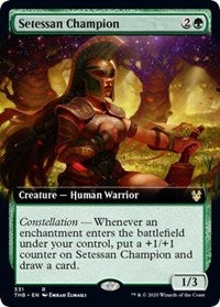 Setessan Champion (Extended Art) [Theros Beyond Death]