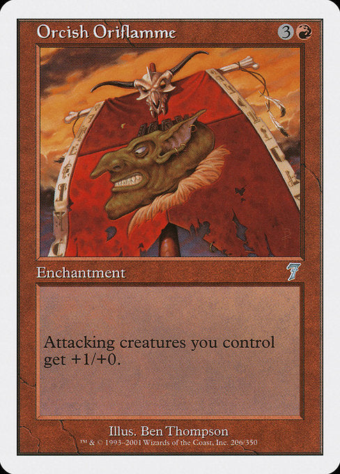 Orcish Oriflamme [Seventh Edition], MTG Single - Gamers Grove