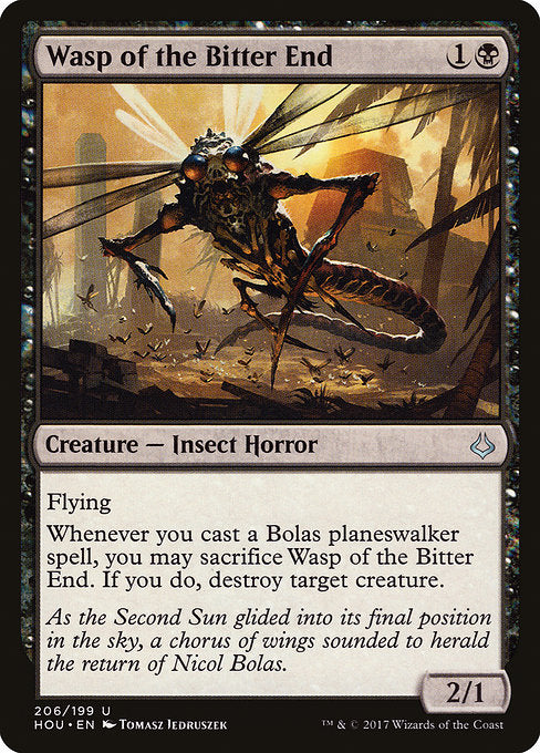 Wasp of the Bitter End [Hour of Devastation], MTG Single - Gamers Grove